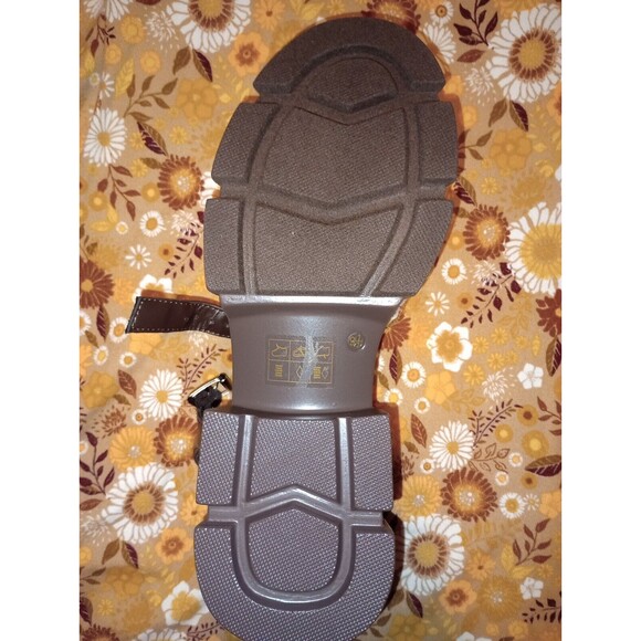 Journee Dorit Tru Comfort Foam Crochet Sandal Block Heels Vintage Afghan Style - Picture 11 of 13